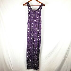 NWT Ade+Ayo Purple Cotton Overall Jumpsuit